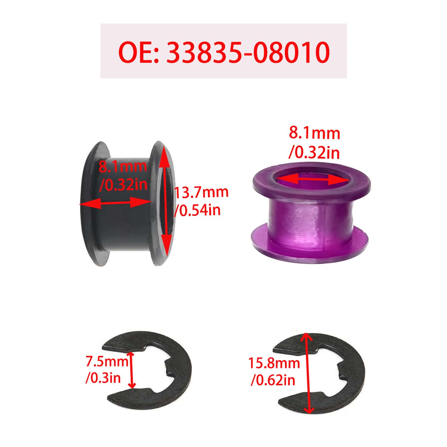 Amazon.com: QGQZIQG Shift Cable Bushing Repair Kit with Retaining